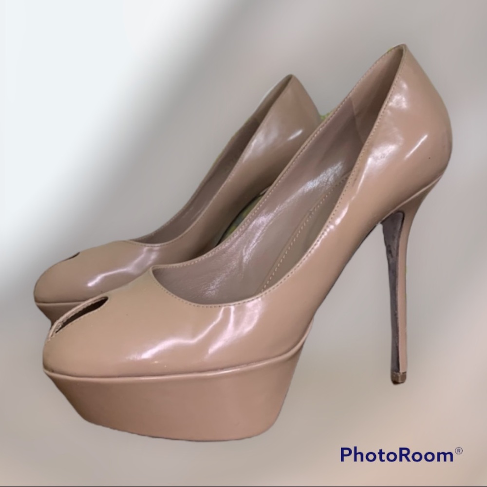 Sergio Rossi Peep-Toe Platform Pumps